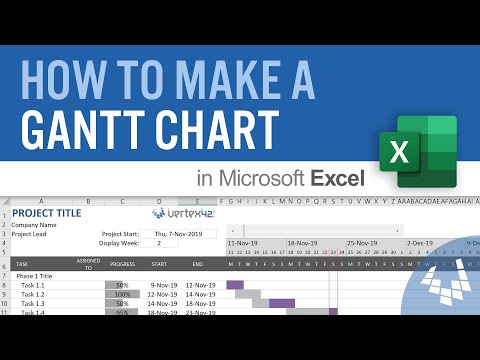 How to Make a Gantt Chart in Excel | Excel Suriname